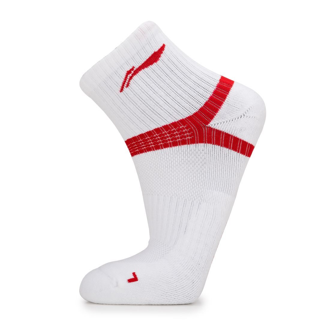 Y Line Socks (White/Red)