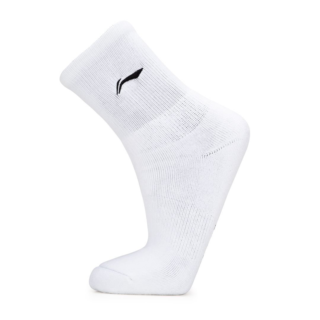 Solid Strokes Socks (White)