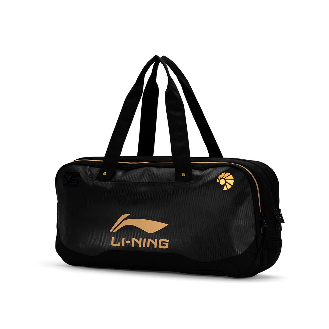 Li-Ning Rectangular Kitbag (Black/Gold)