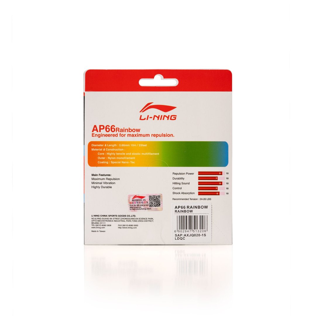 Ap-66 Rainbow- Rainbow - Badminton String