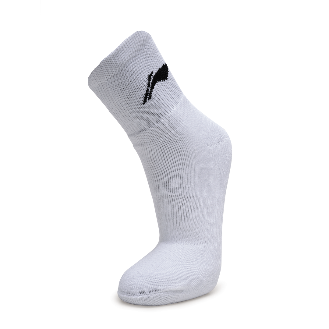 Li-Ning Solid Color Socks White