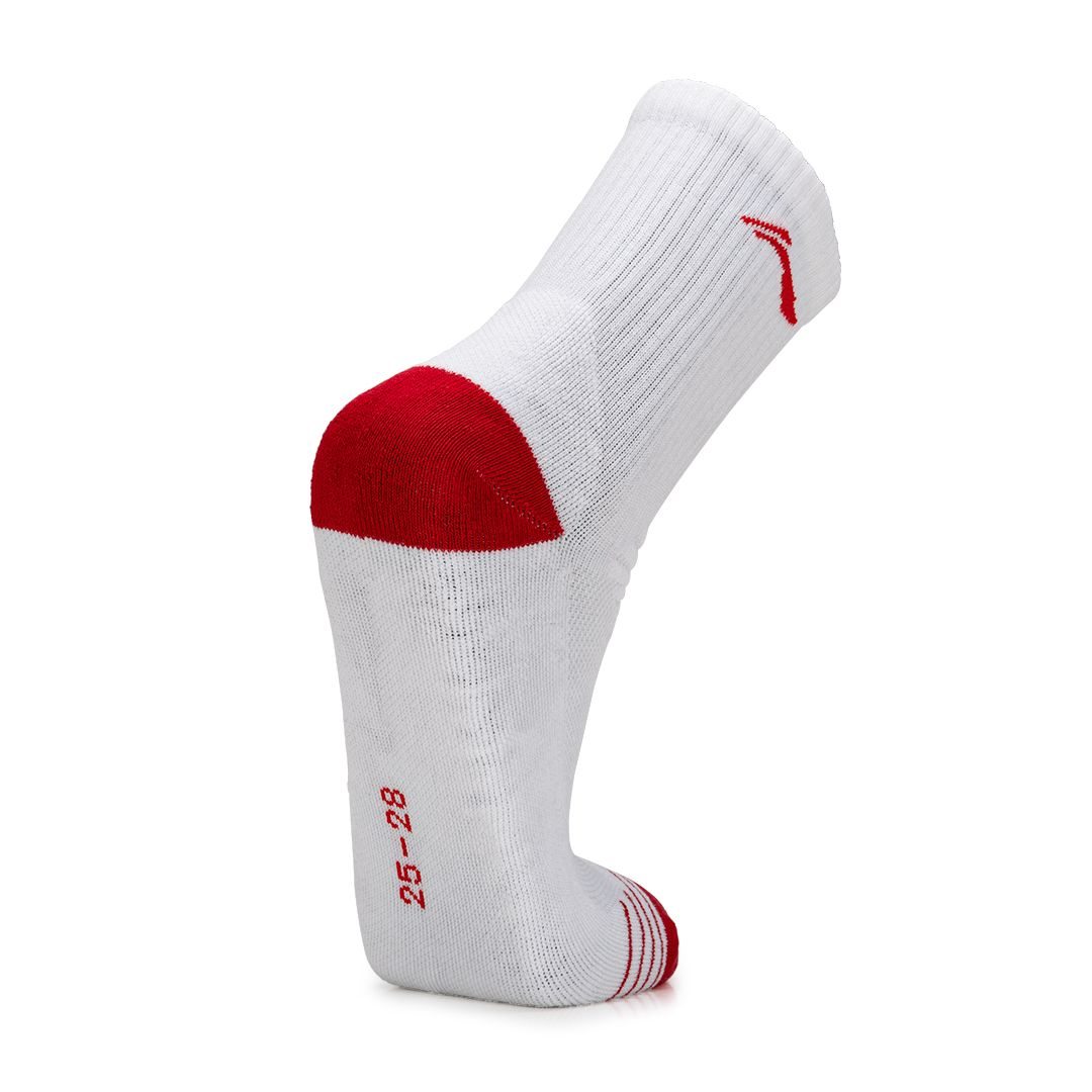 Mellow Socks (White/Red)