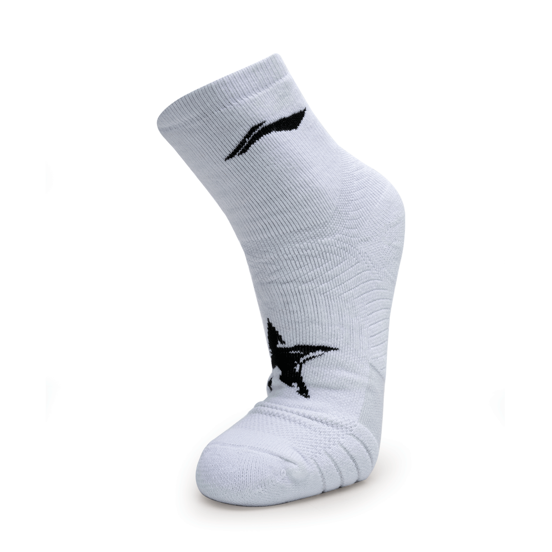 Li-Ning 5 Star Socks White/Black