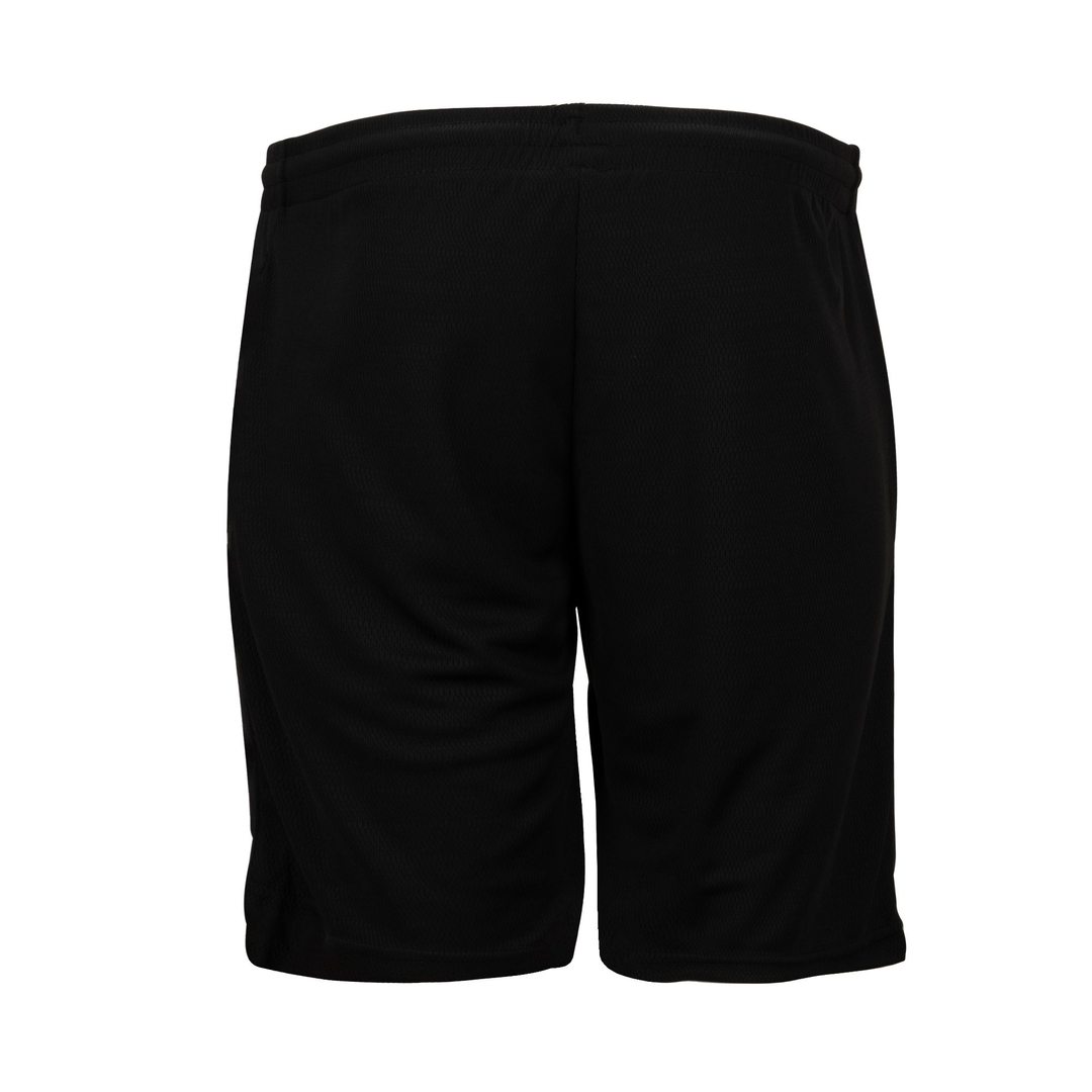 Solid LN Shorts (Black/White) - Back view