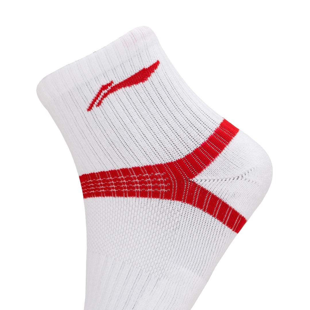 Y Line Socks (White/Red)