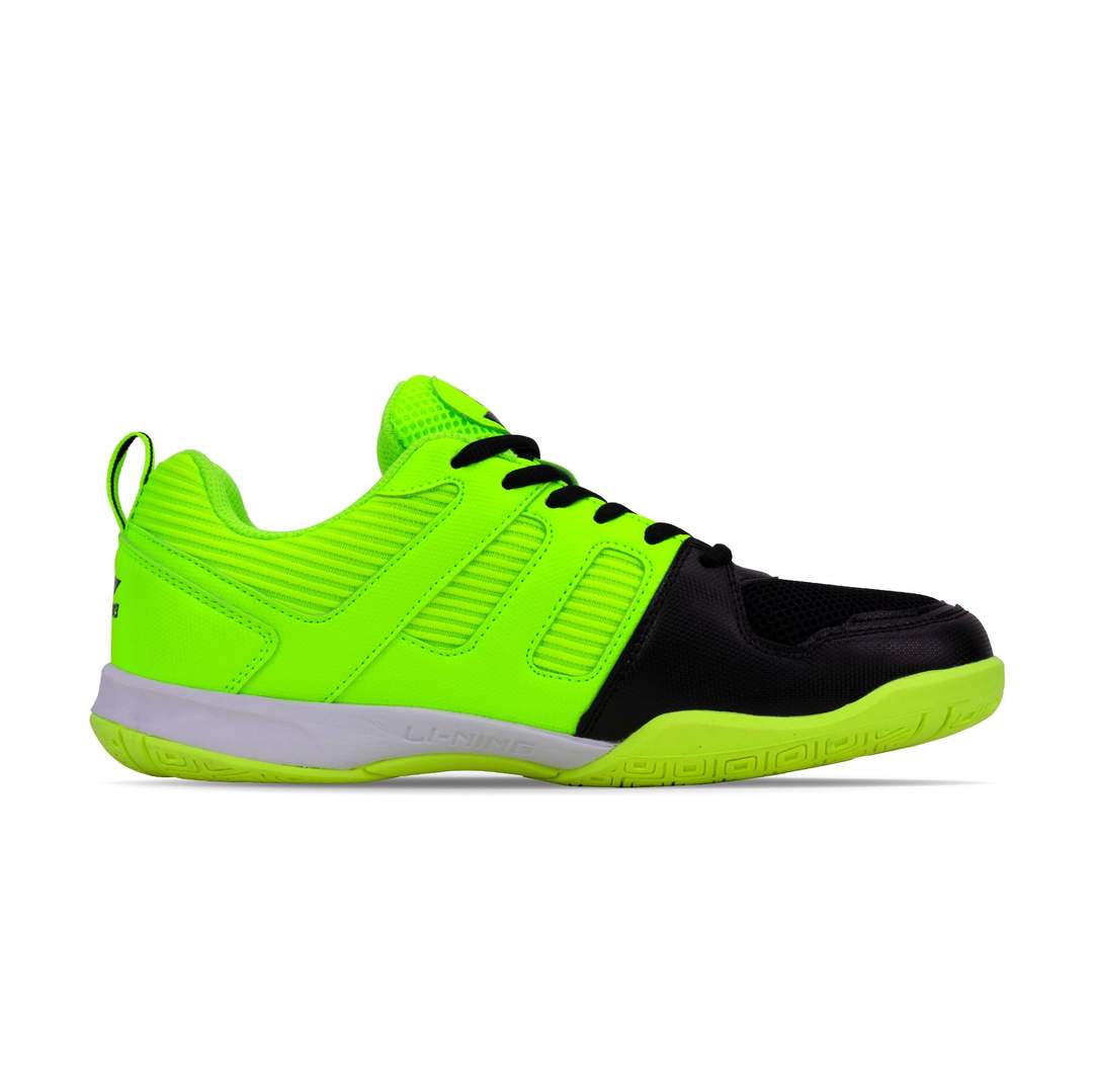 Li-Ning Attack G7 Badminton shoes- black, lime 