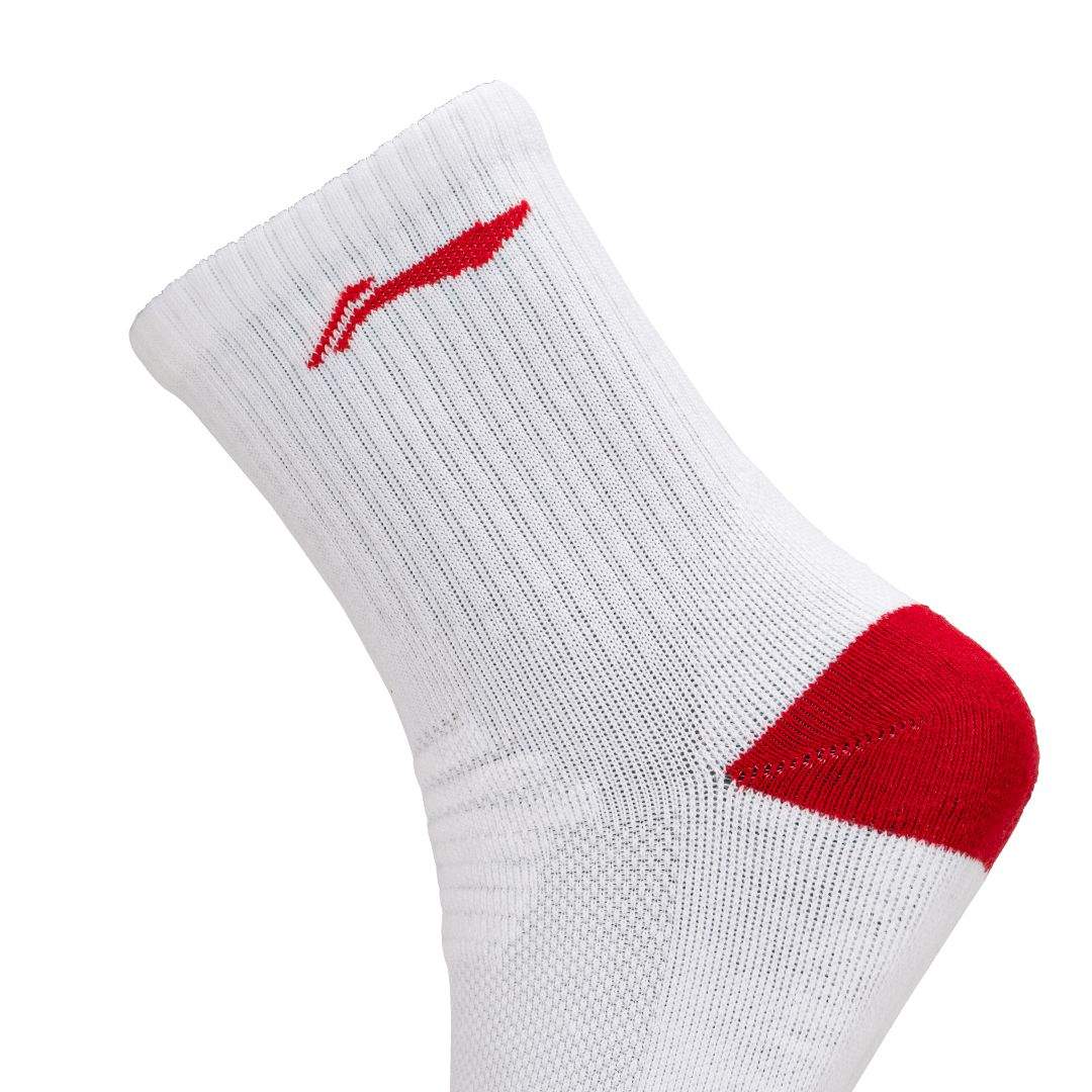 Mellow Socks (White/Red)