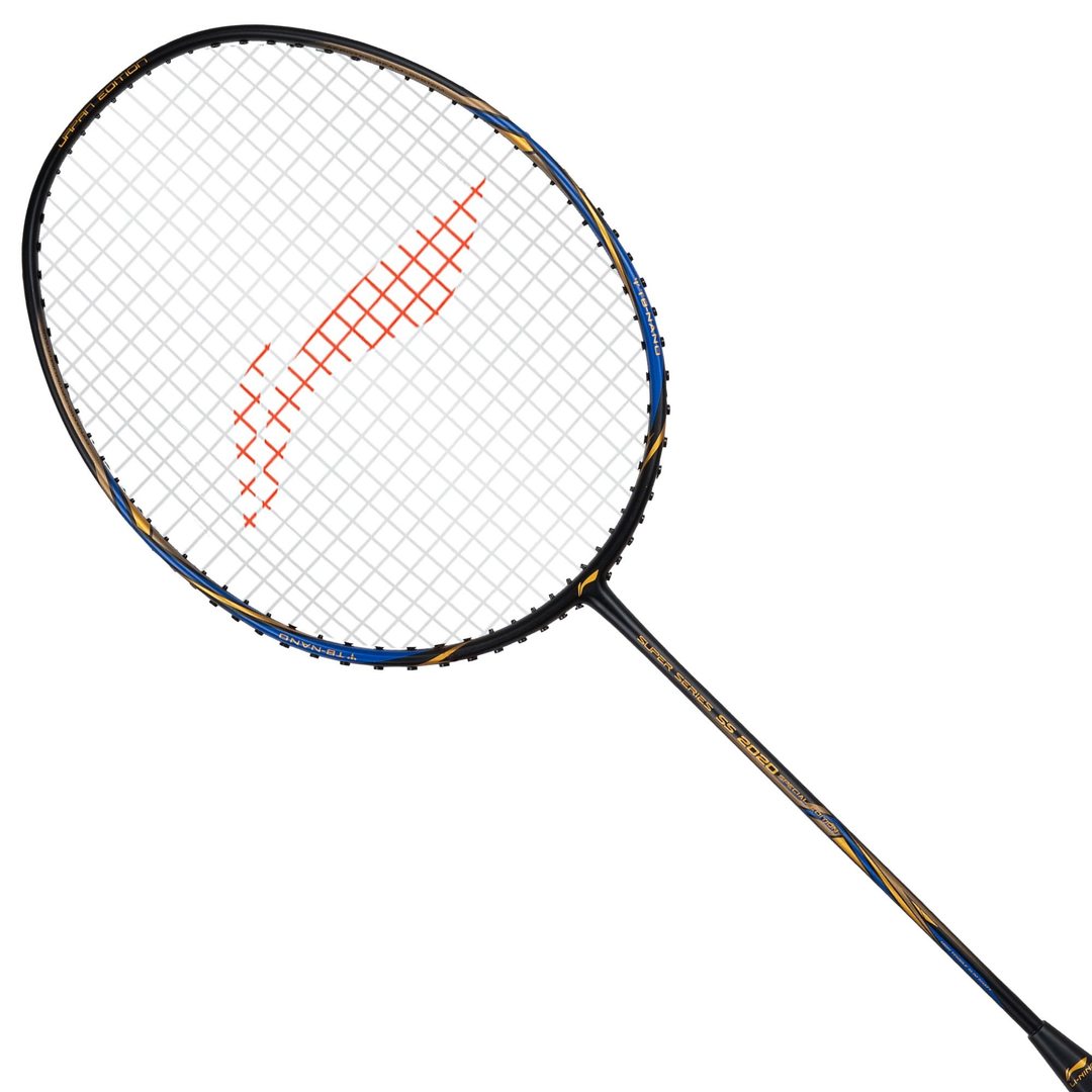 Super series 2020 Badminton racket in black, gold by Li-ning studio