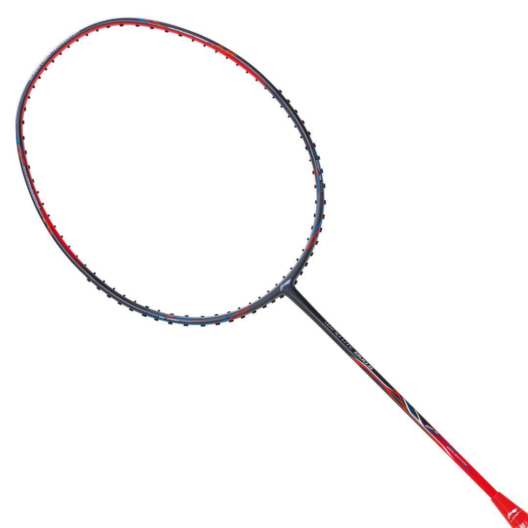 Wind Lite II 800 (Dark Grey/Red) - Badminton Racket
