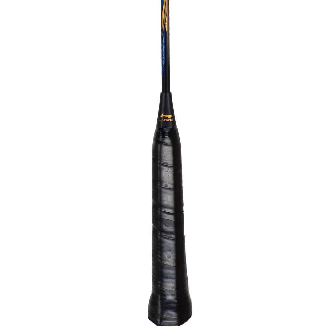 Close up of Super series 2020 Badminton racket grip by Li-ning studio