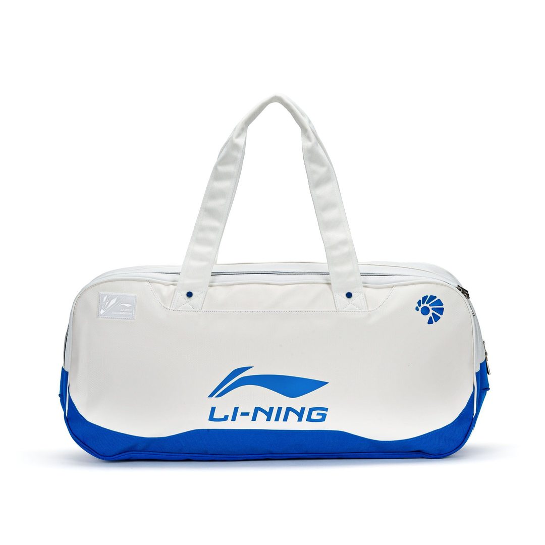 Li-Ning Rectangular Kitbag (White/Blue)