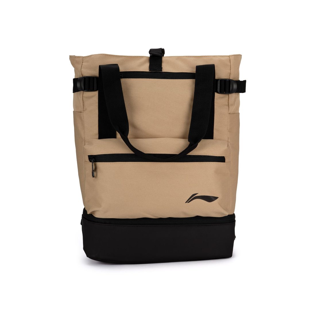 Versapac Tote Bag - Sand - Front Zipper Pocket
