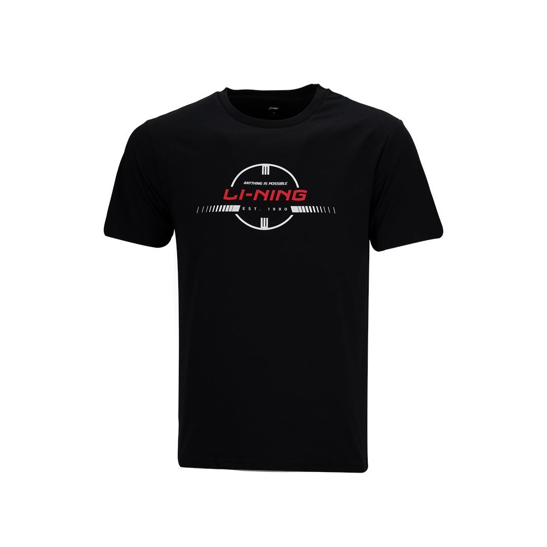 LN Classic T-shirt - Black - Front View