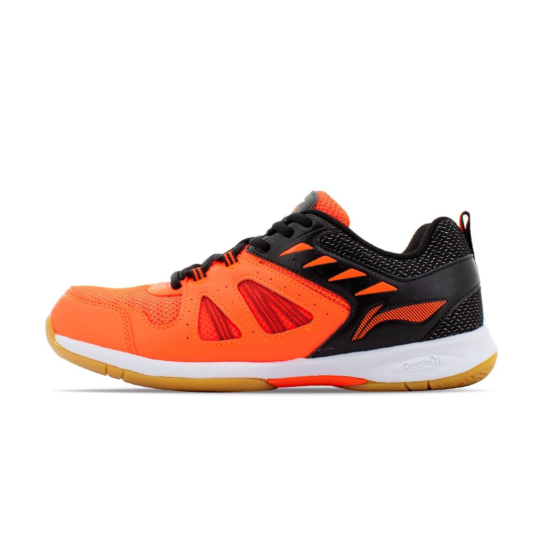 Li-Ning Attack G5 Badminton shoes- orange, black