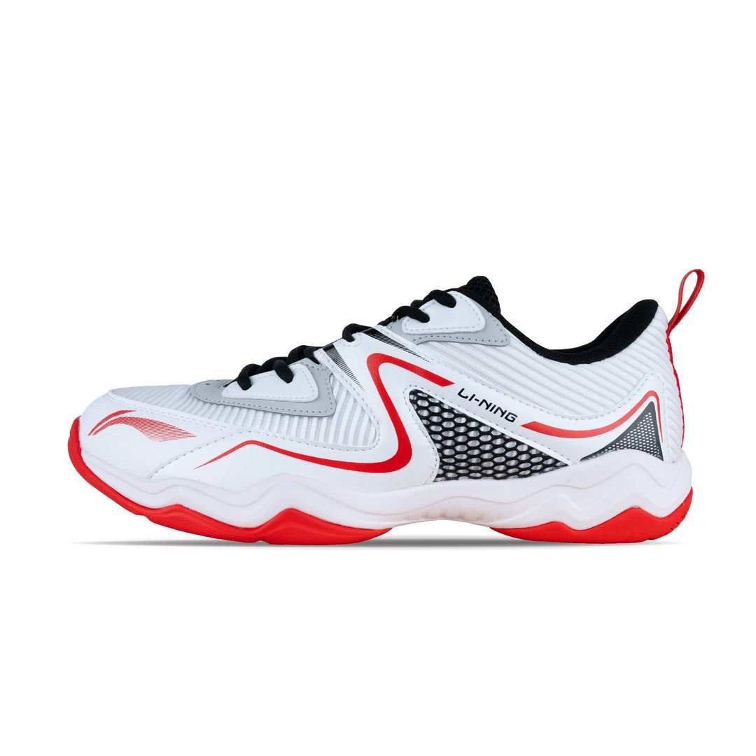 Li-Ning Sound Wave Badminton shoes - white, black, red