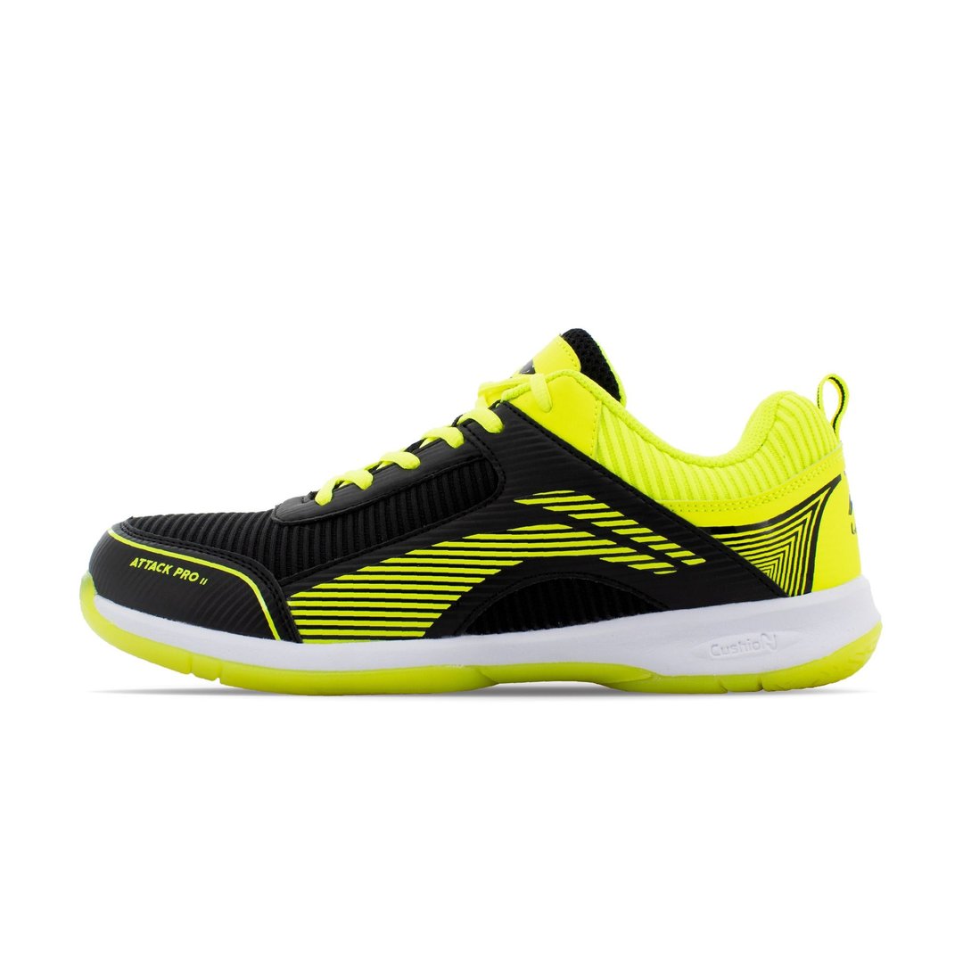 Li-Ning Attack Pro II Badminton shoes- black, yellow