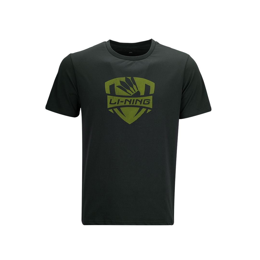 Crest Emblem T-shirt - DK Grey - Front view