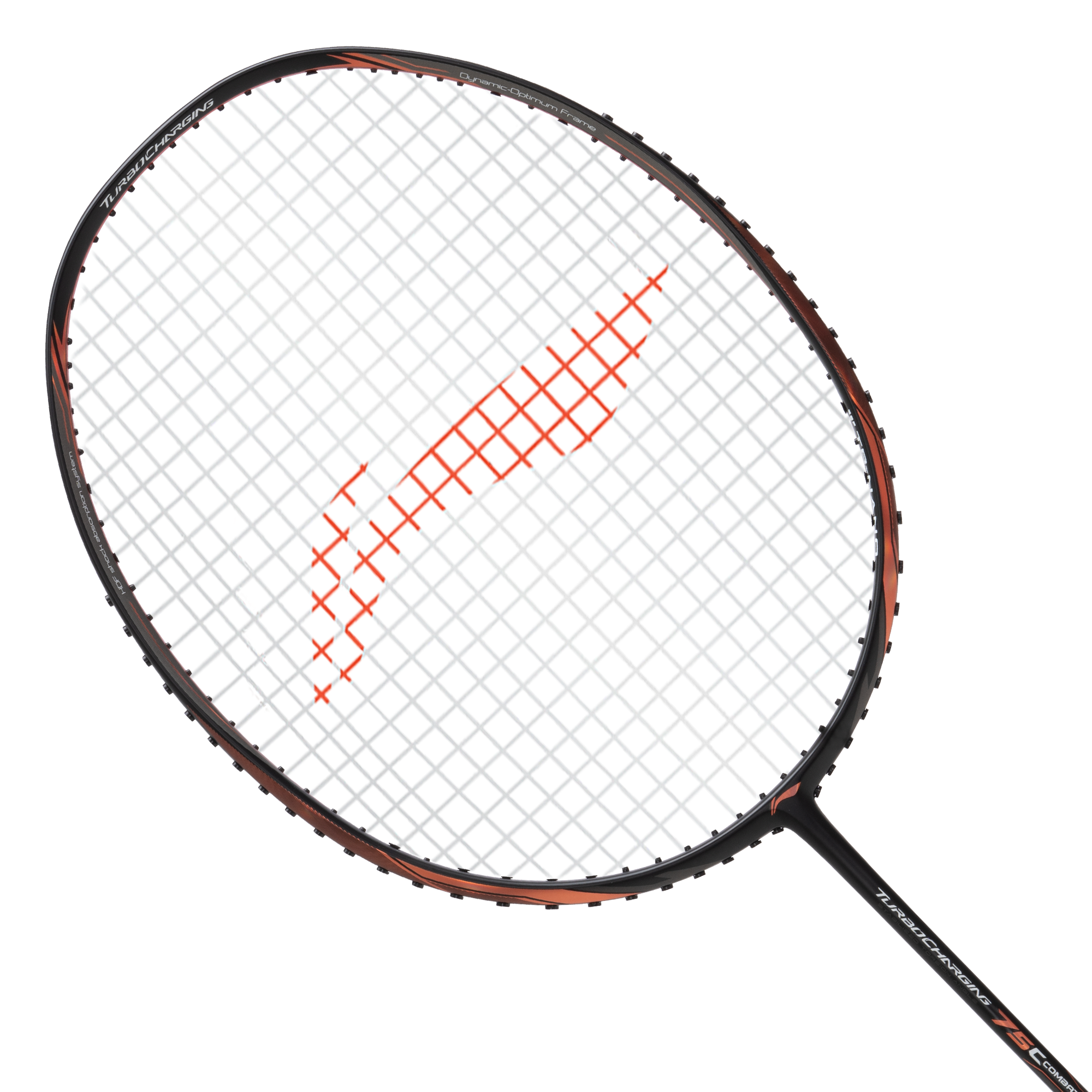 LI-NING Badminton racquet TURBO CHARGING 75C - BLACK / RED