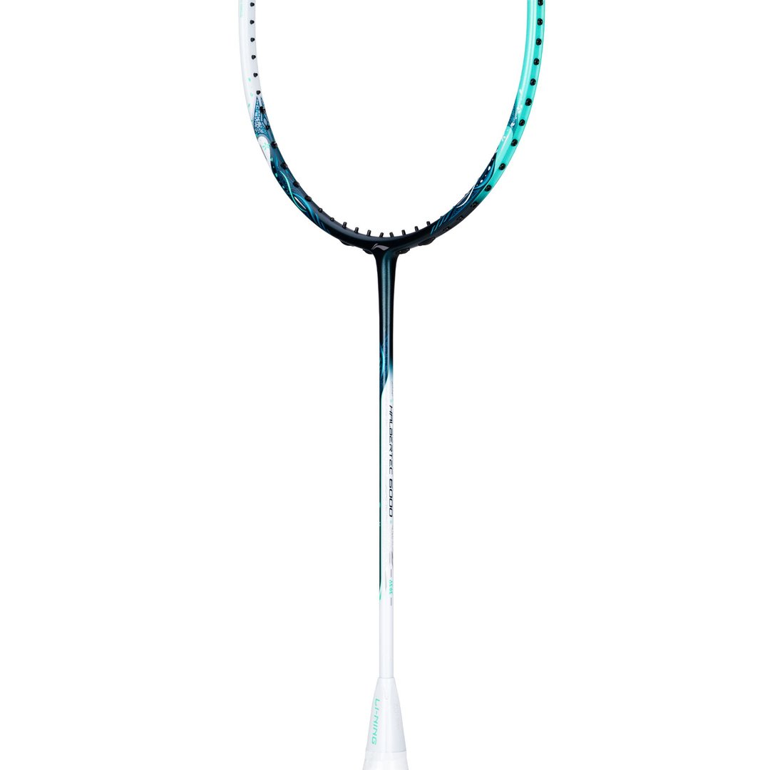 Li-Ning Halbertec 6000 Badminton Racket - Pearl White/Light Green