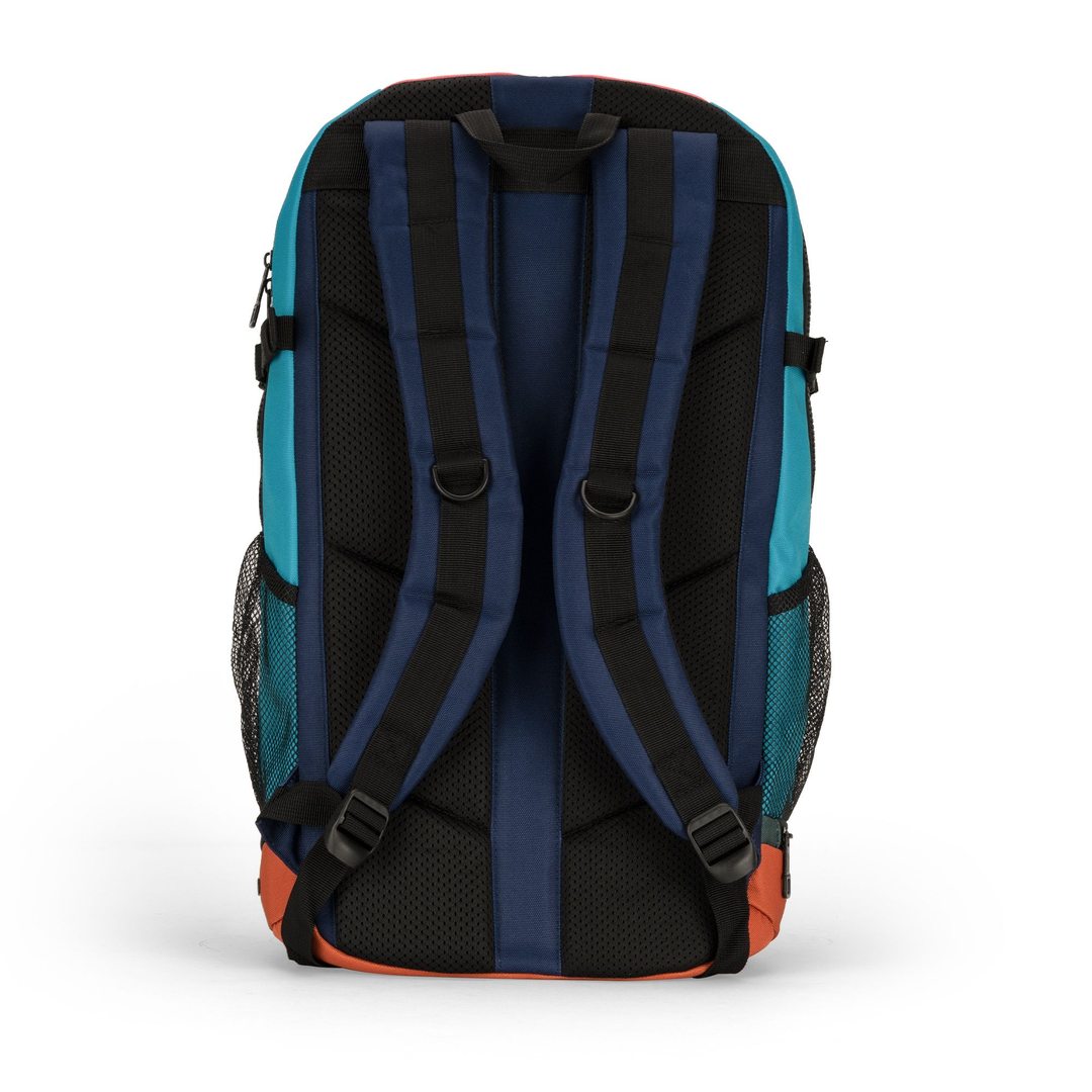Gear Glide Backpack - Blue/Orange - Backstrap