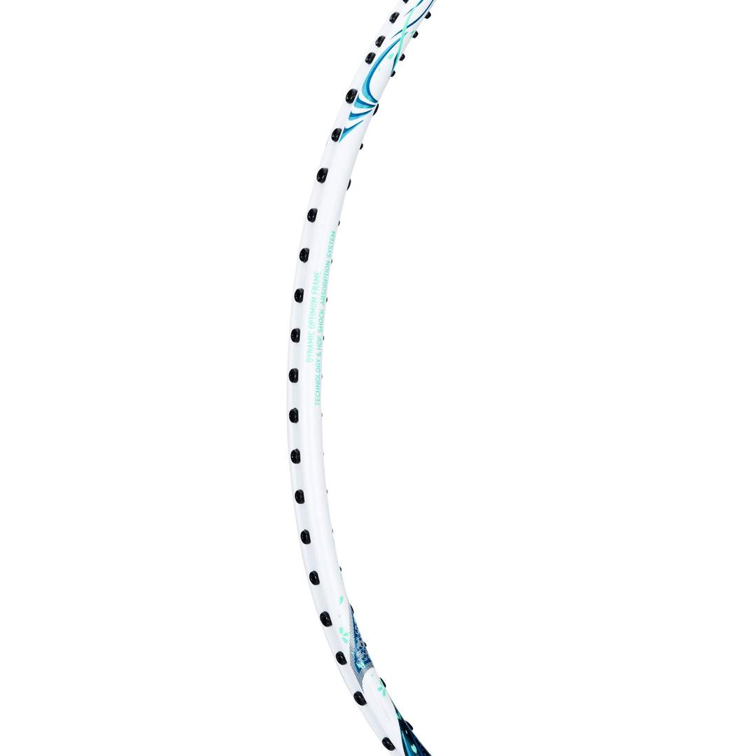 Li-Ning Halbertec 6000 Badminton Racket - Pearl White/Light Green