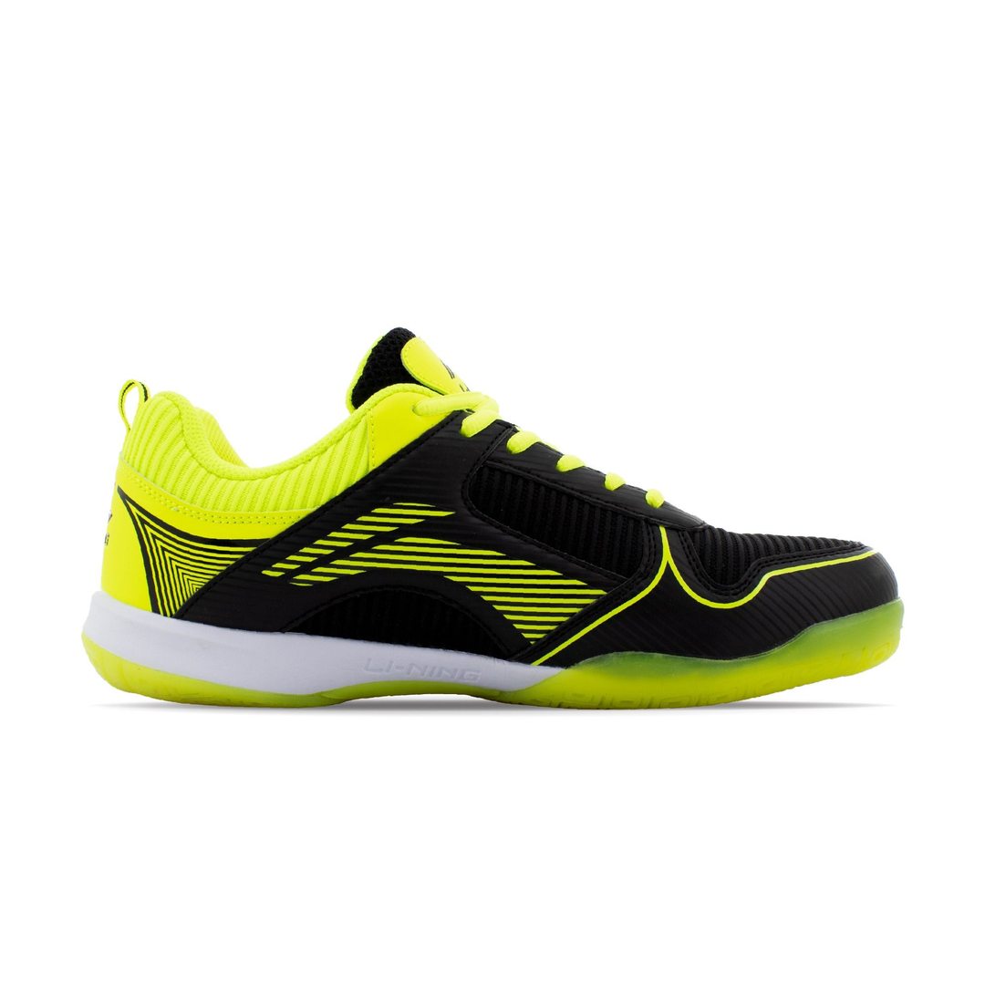 Li-Ning Attack Pro II Badminton shoes- black, yellow