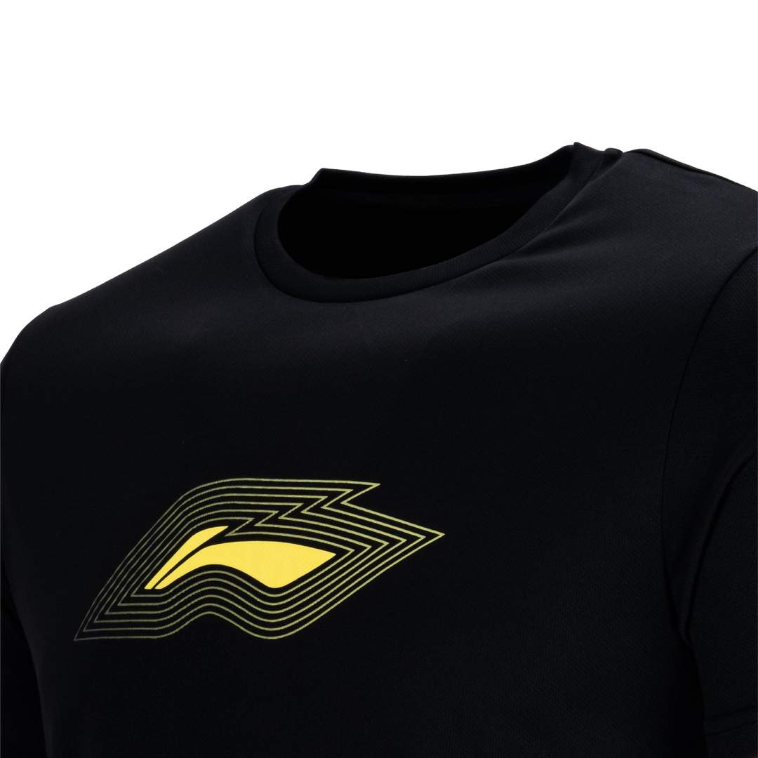 Contour T-Shirt - Black - Logo