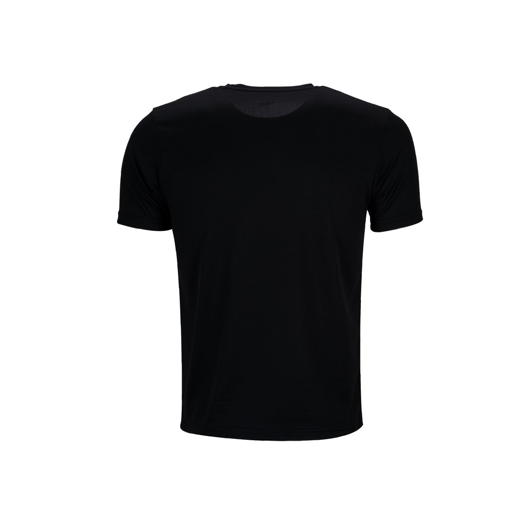 Contour T-Shirt - Black - Back View