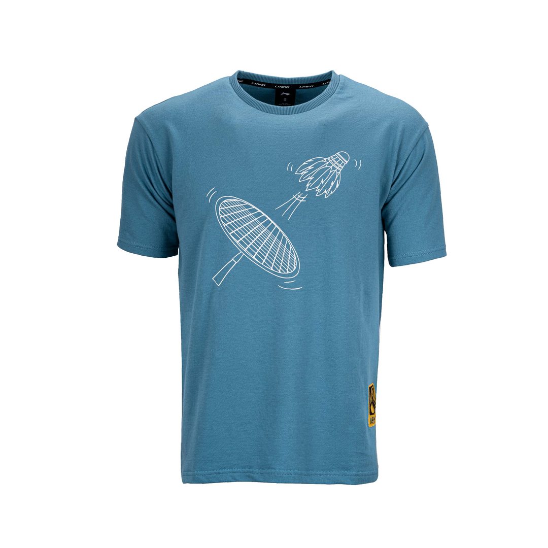 Spring T-Shirt - Sea Blue - Front View