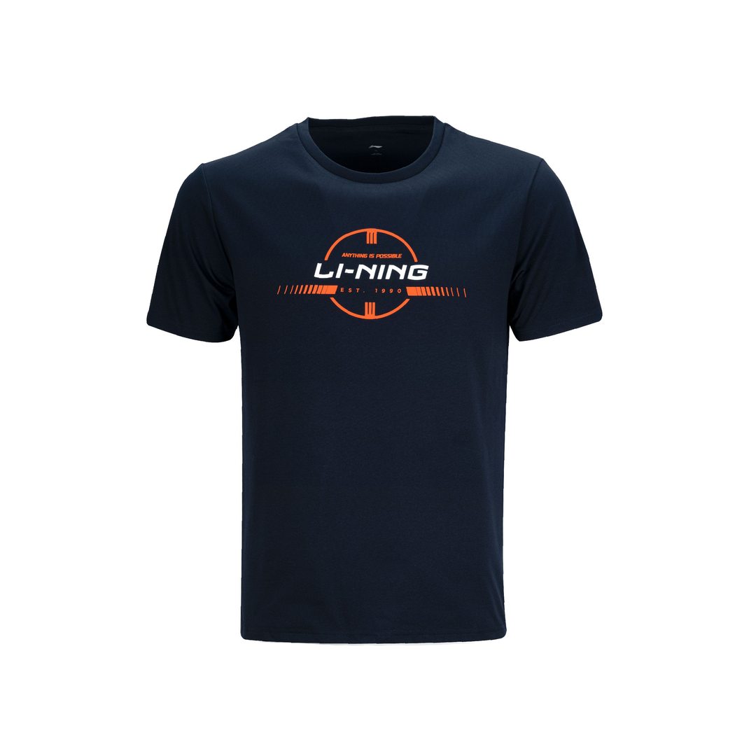 LN Classic T-shirt - Navy - Front View
