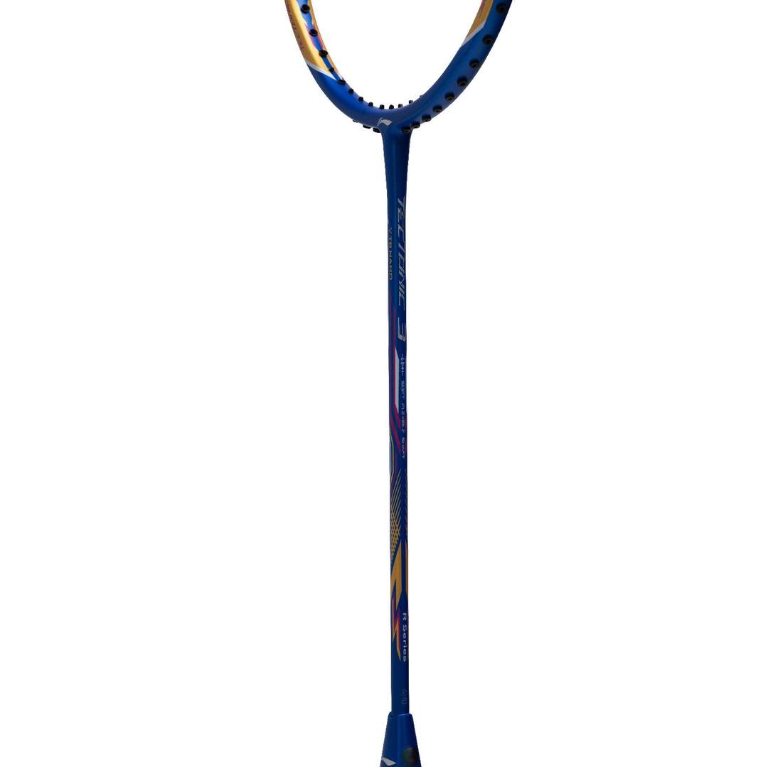 Tectonic 3R - 5U - Blue/Gold/Pink Badminton Racket