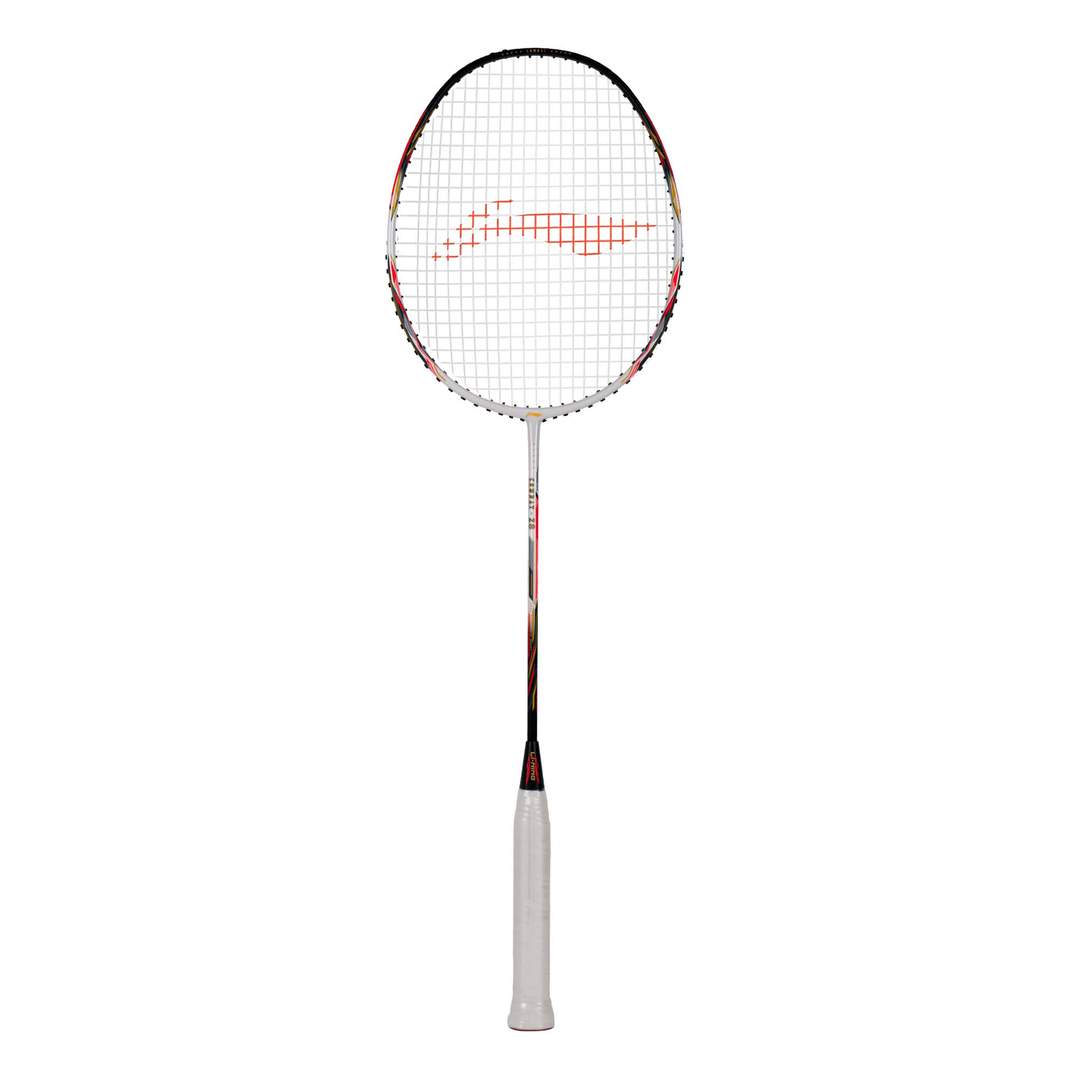 Combat Z8 - 84 Grams (White/Black/Orange Red) - Badminton Racket