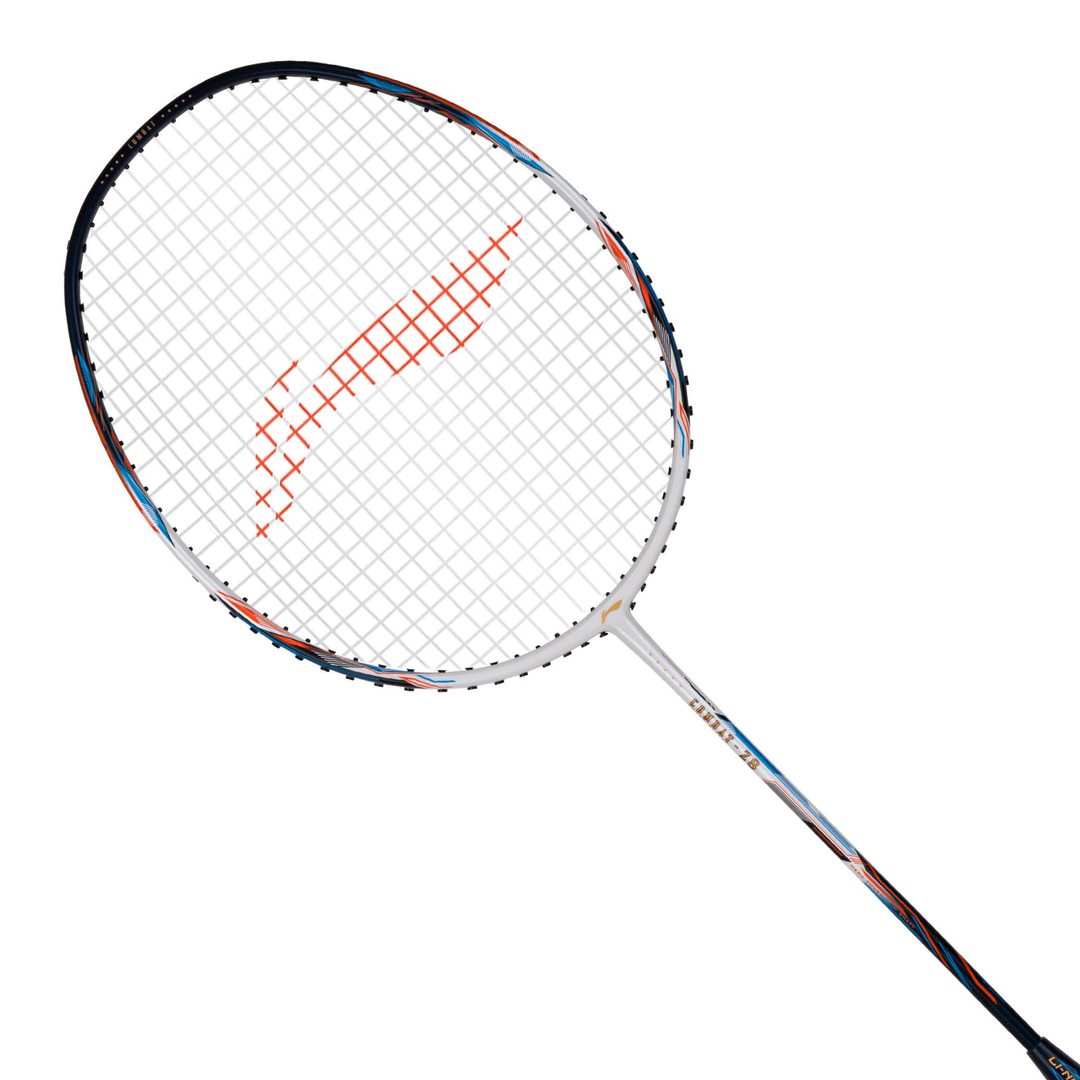 Combat Z8 - 84 Grams (White/Navy/Copper) - Badminton Racket
