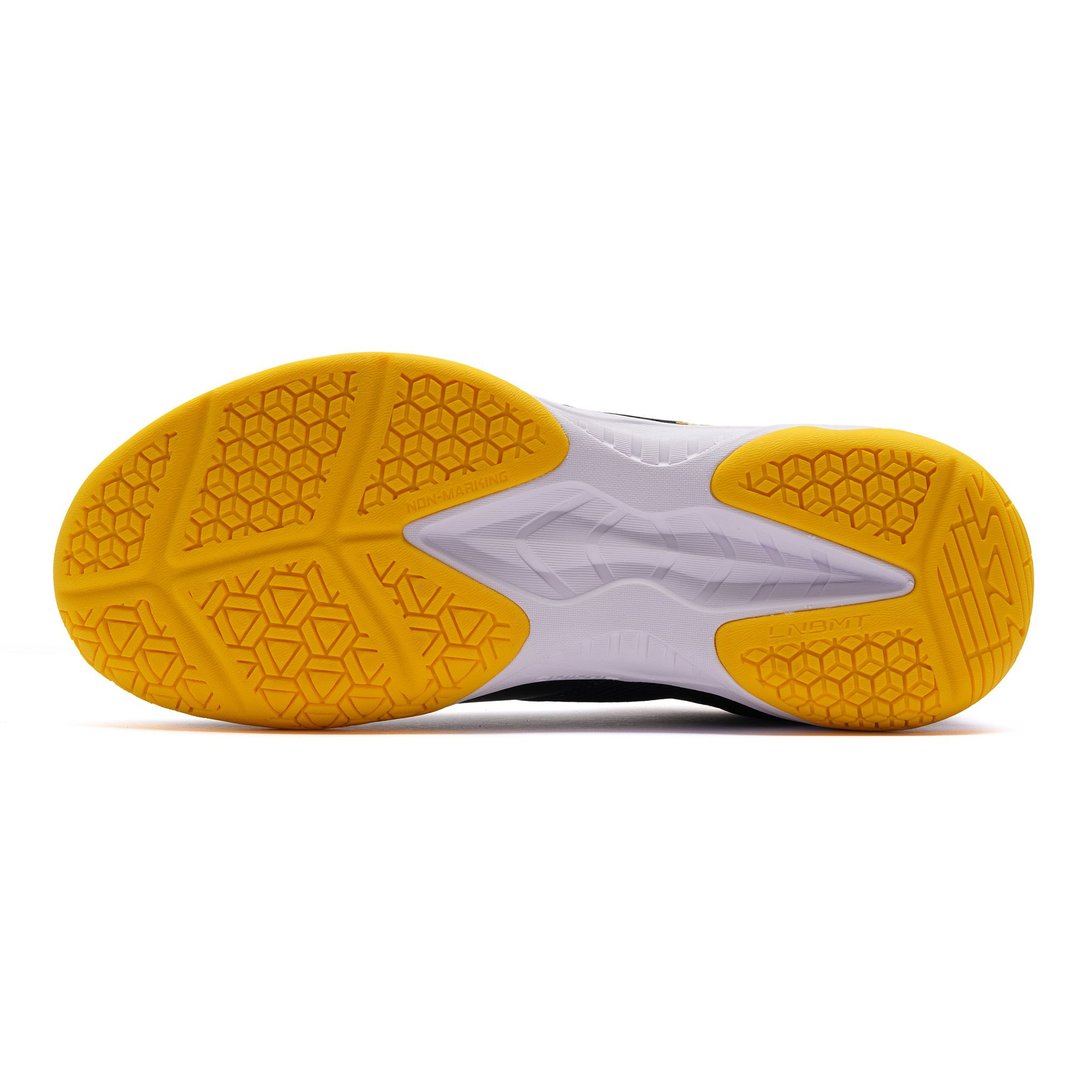 Li-Ning Sound Wave II-Black/Yellow - Non Marking Sole