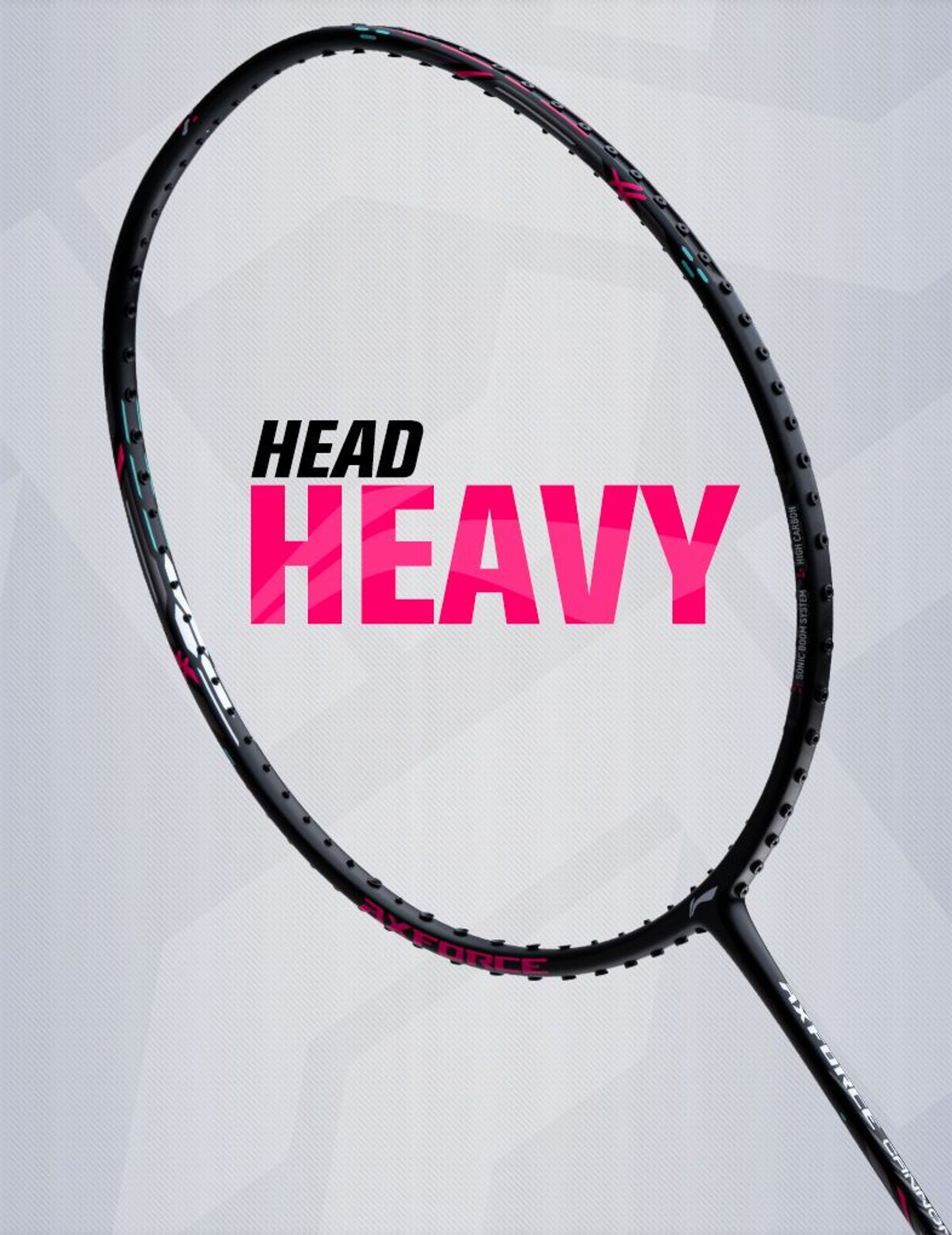 AxForce Series : Head Heavy Badminton Rackets