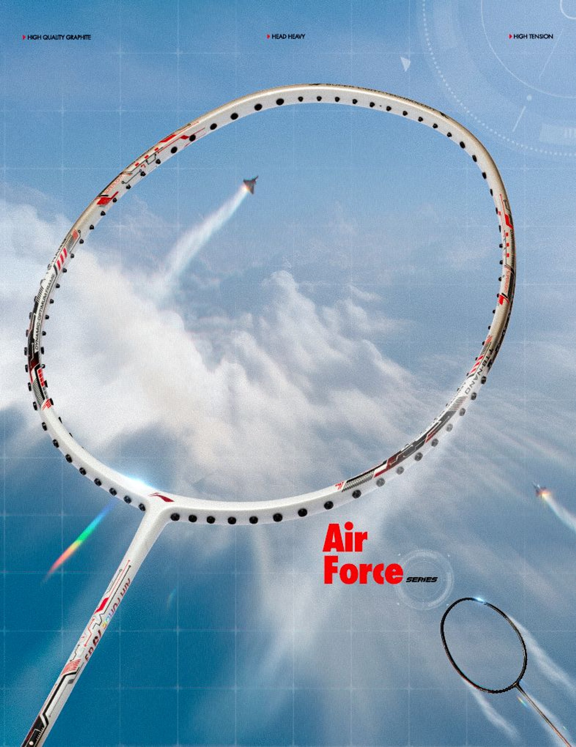 Li-Ning Air Force Badminton Rackets