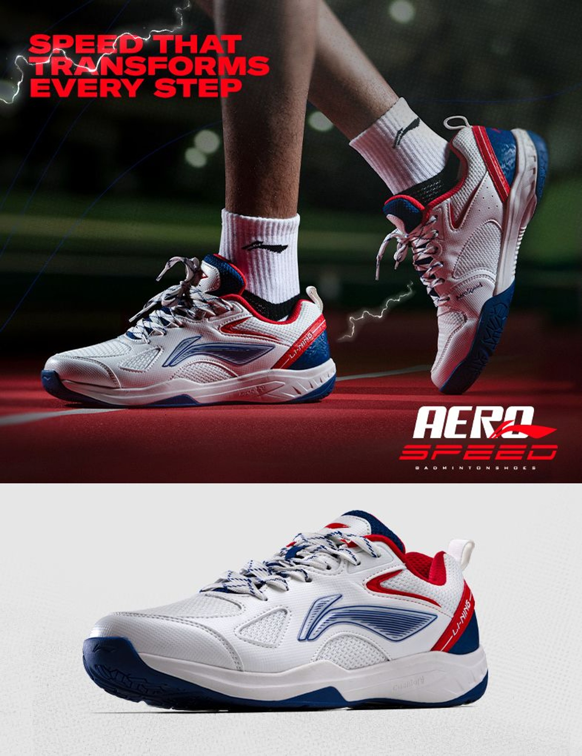 Li-Ning AeroSpeed Non Marking Badminton Shoes