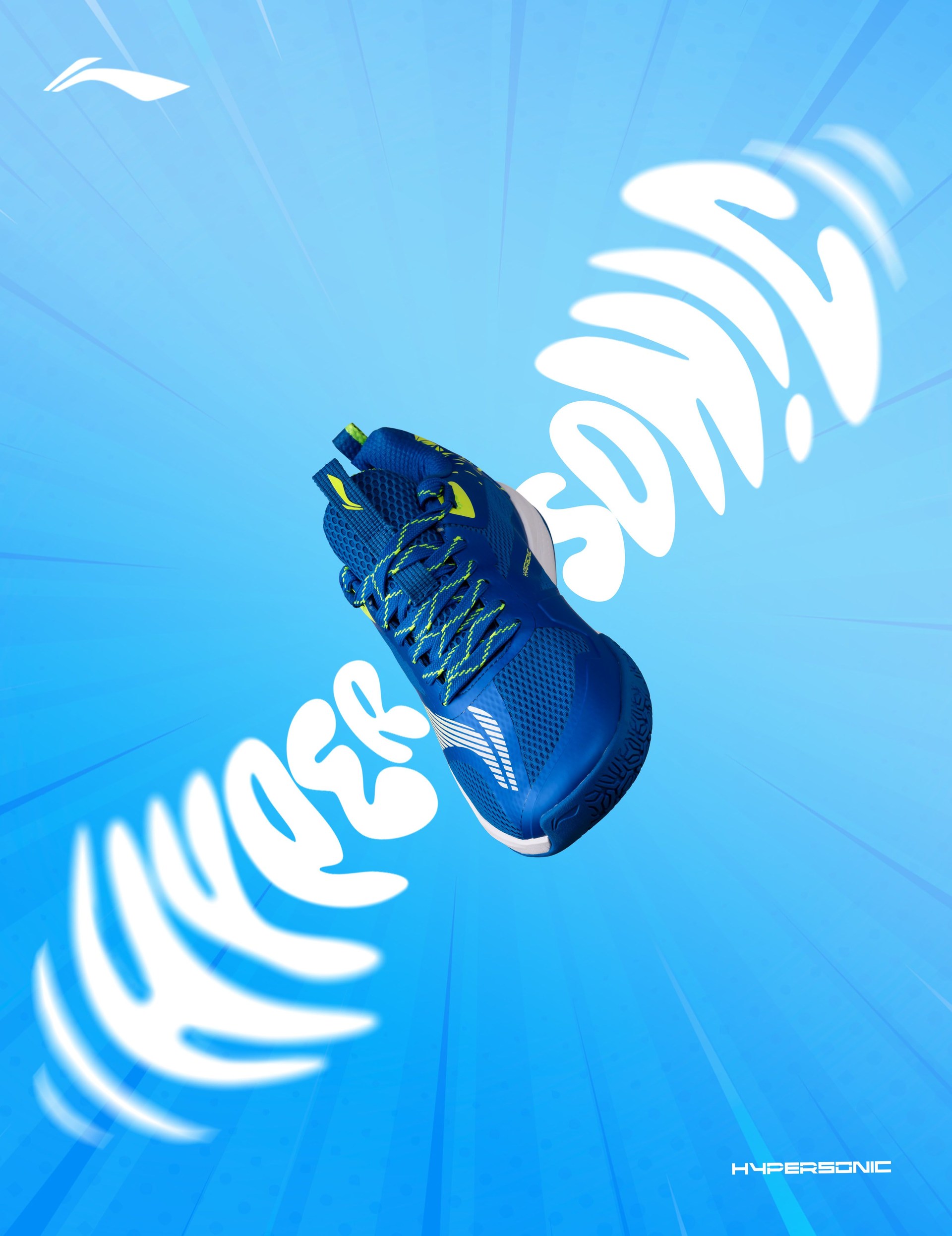 Li-Ning Hypersonic Non Marking Badminton Shoes