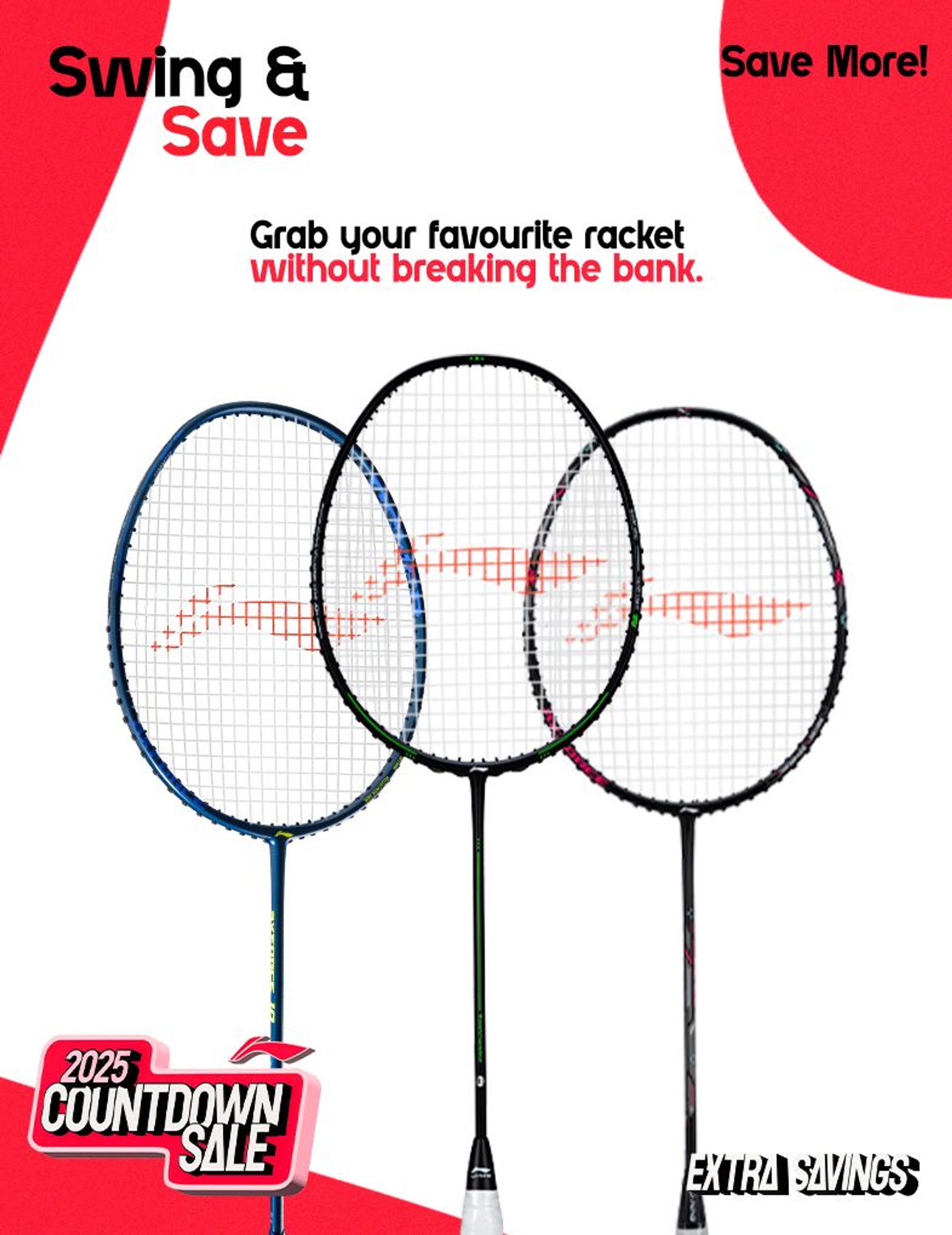 SG New Year Sale - Racket Banner
