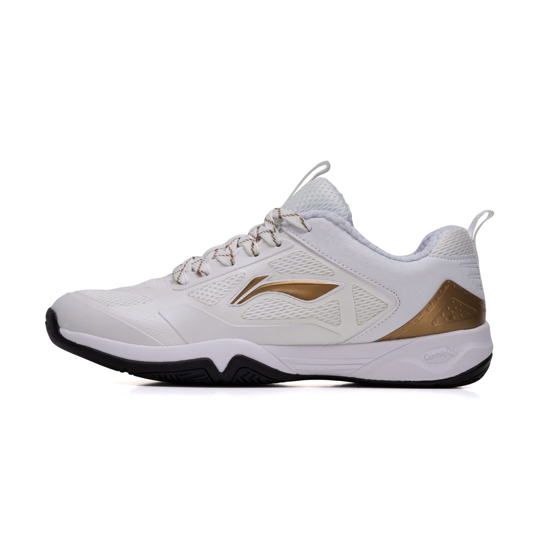 Li-Ning Energy 10 Badminton Shoe - White/Gold