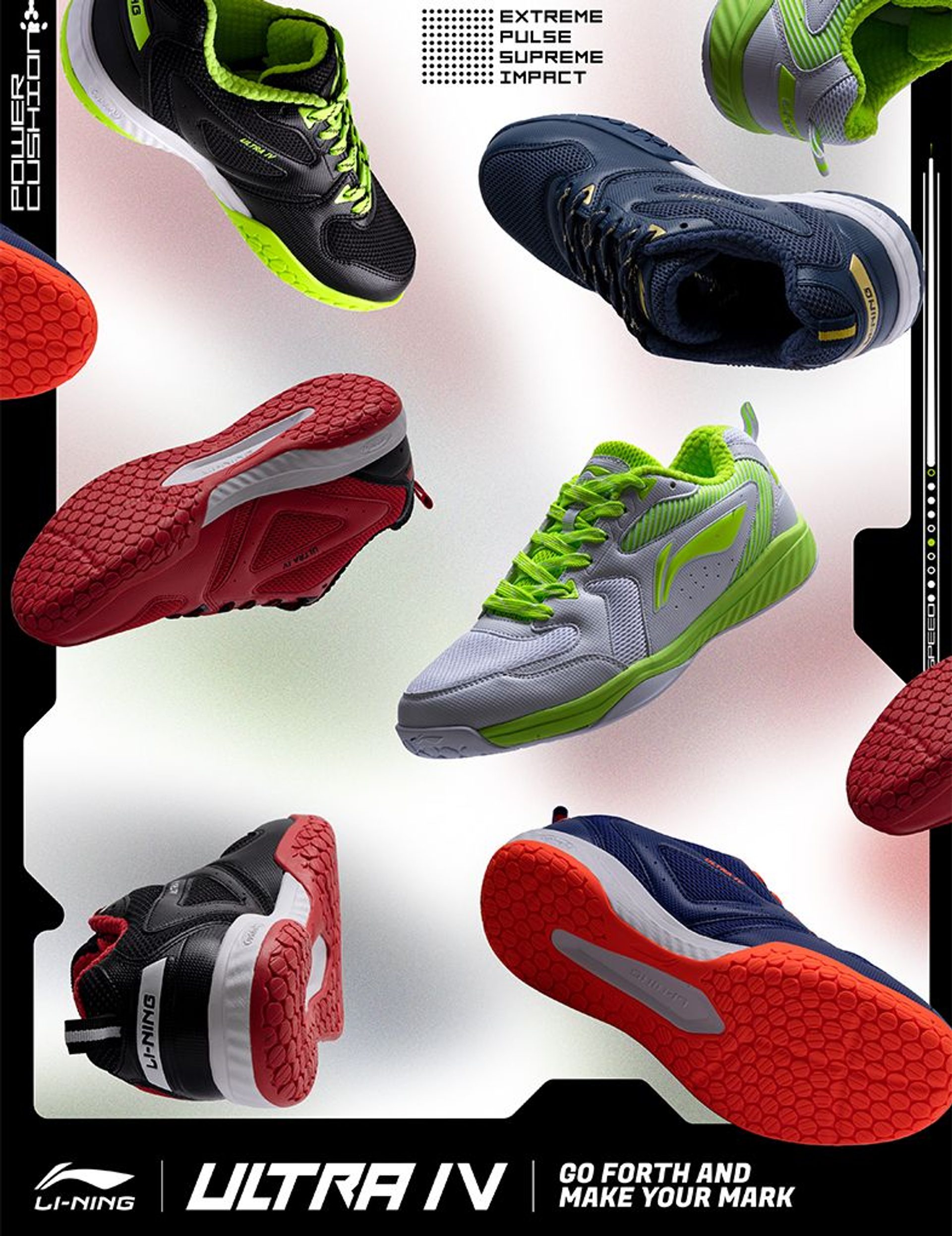 Ultra IV Badminton Shoe Home Page banner