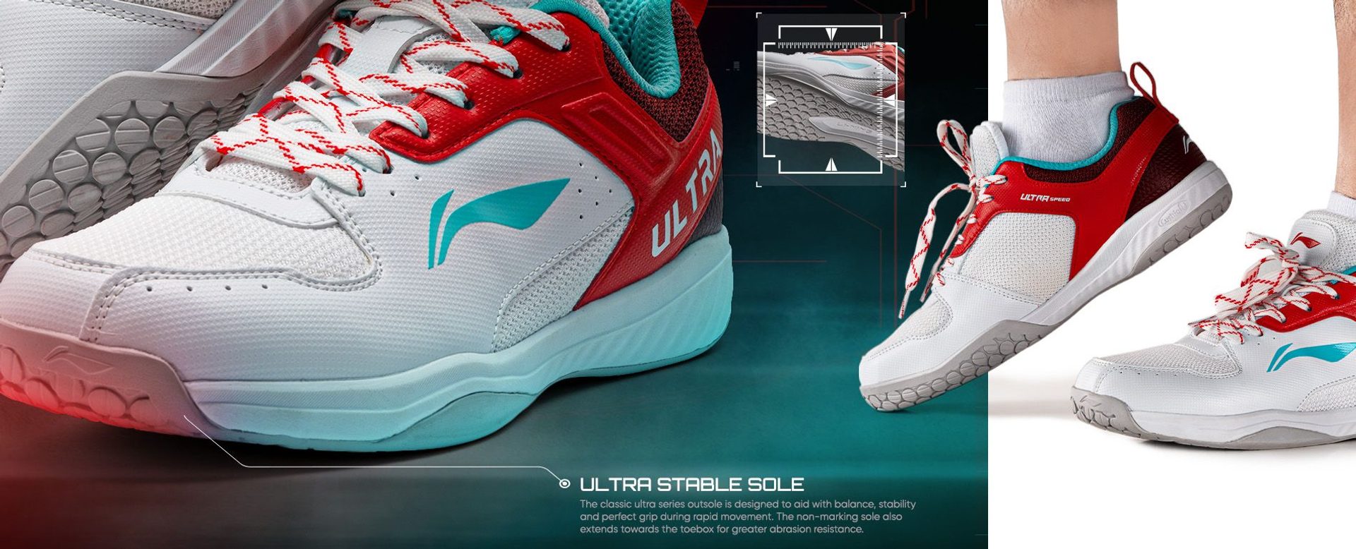 Ultra Speed - Ultra Stable Sole