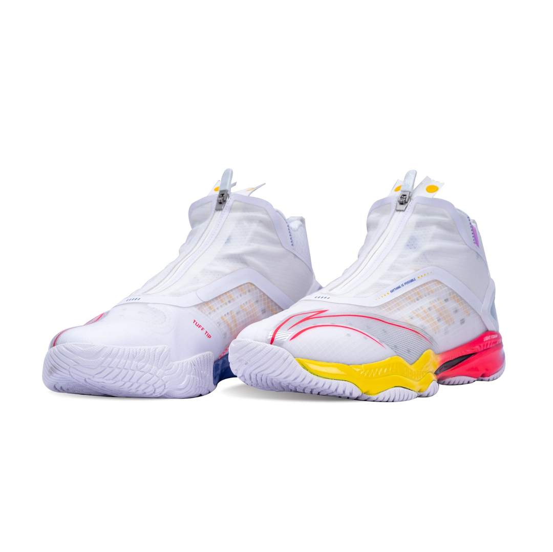 Li-Ning Ranger V Badminton shoes- White (non marking shoes)