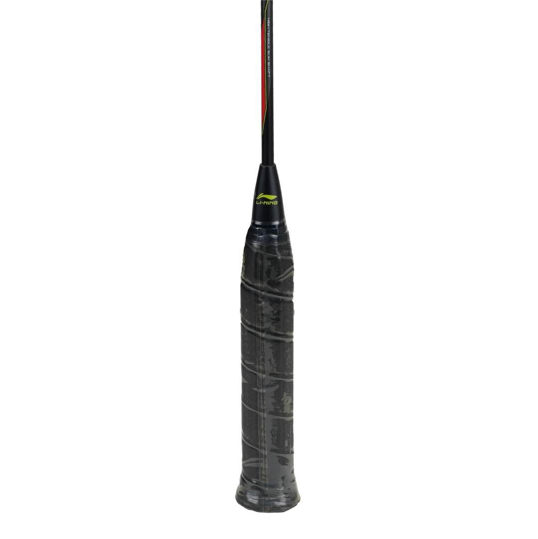 Close up of Turbo Charging 08 Combat Badminton racket grip by Li-ning studio