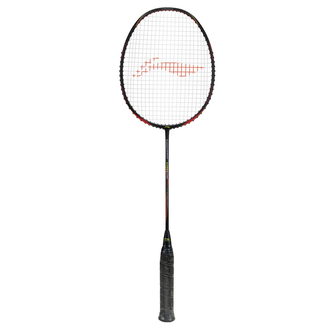 Front view of Turbo Charging 08 Combat Badminton racket by Li-ning studio
