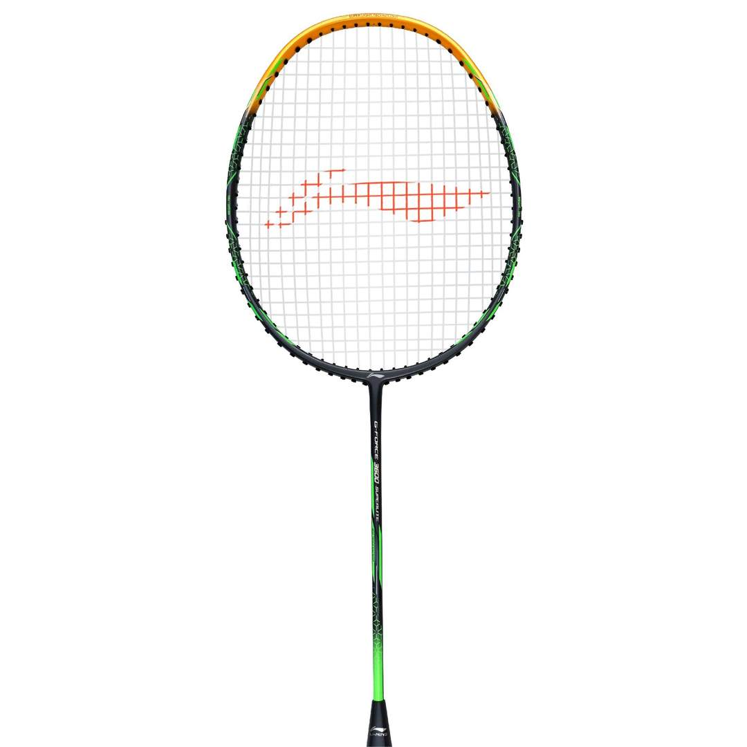 Close up of G-Force 3600 Superlite Badminton racket by Li-ning studio