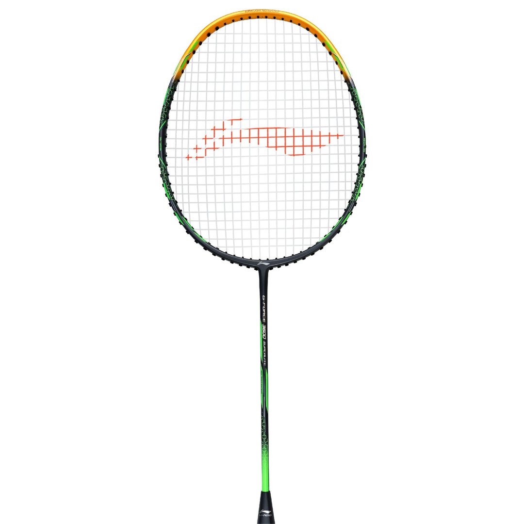 Close up of G-Force 3600 Superlite Badminton racket by Li-ning studio
