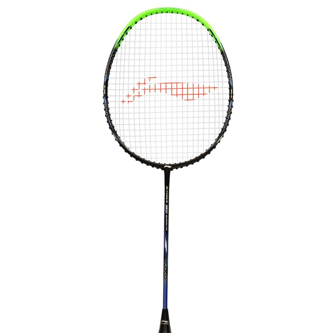 Close up of G-Force 3500 Superlite Badminton racket by Li-ning studio