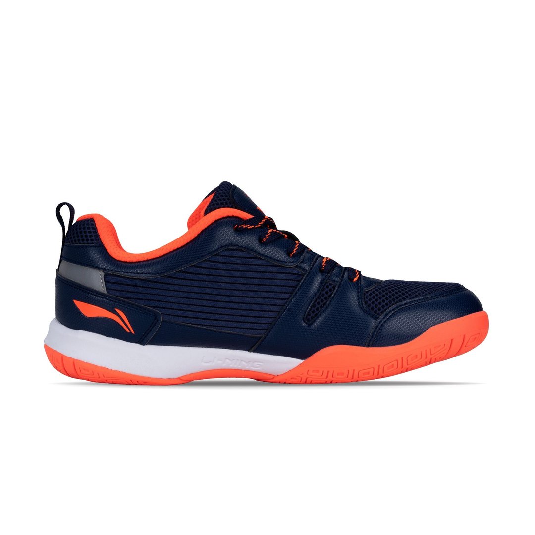 Li-Ning Attack G8 Badminton shoes- navy, orange