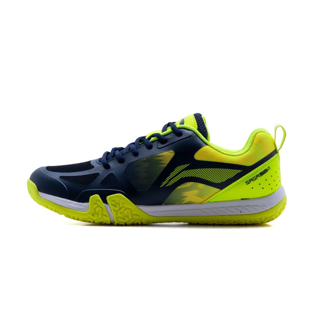 Li-Ning Saga Lite 4 Badminton shoe-Navy, lime